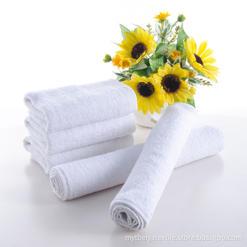 Cheap Wholesale White Cotton Hand Towels Disposable Shower Salon Towel Wholesale